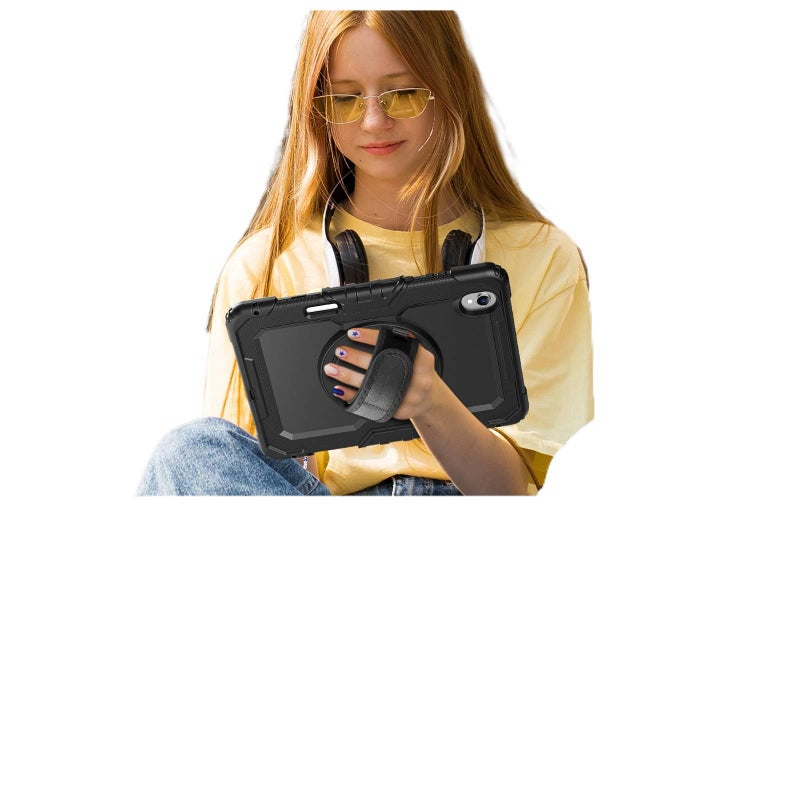 Purple Samsung Tab Rotating Case Compatible with Samsung Galaxy Tab S11 with Protective Cover Stand Function and Daily Tablet Carry - Image 4
