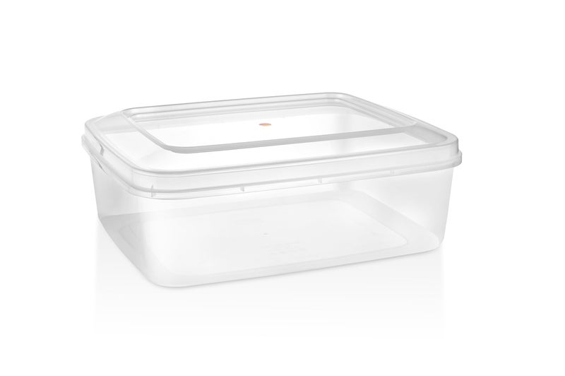 Aristo 666 Kitty Plastic Container for Home Storage, Staionery Transparent 4200ml - Set Of 4 - Image 2