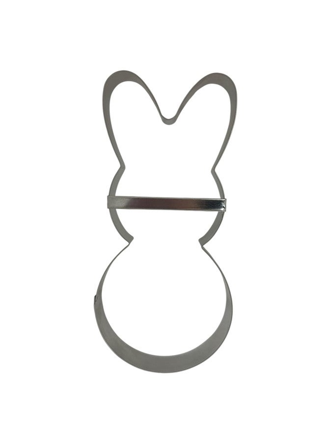CookieCutter.com قطاعة بسكويت على شكل أرنب مارشميلو كبير جدًا - ارتفاع 8 بوصات | مثالية لخبز عيد الفصح، ممتعة للتزيين، مصنوعة من الفولاذ المطلي بالقصدير، صنع في الولايات المتحدة الأمريكية - Image 3