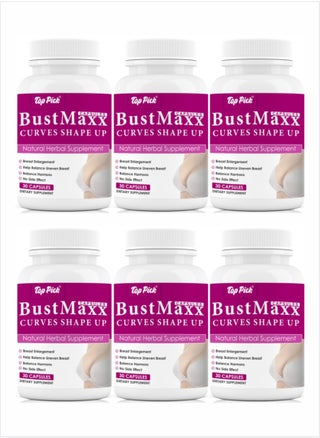 BustMaxx Curves Shape Up Herbal Supplement 30 capsules Pack of 6 - pzsku/Z2214C11B6DCE89CFA73CZ/45/_/1726300837/5d94bea8-d828-4040-8bae-0187778db397