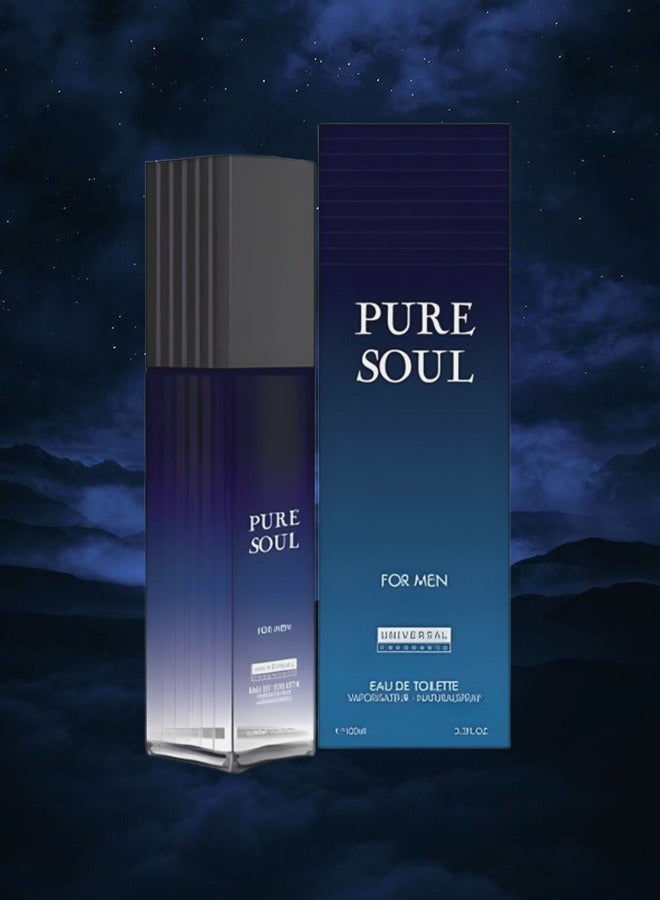 UNIVERSAL 4 Pieces Pure Soul Perfume For Men 100ml EDT - Image 2