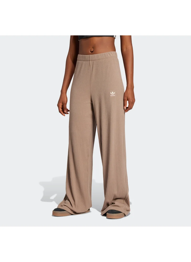 اديداس اوريجينالز Essentials Wide Ribbed Pants