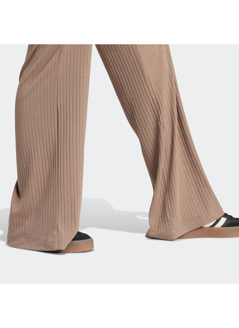 adidas Originals Essentials Wide Ribbed Pants  - Image 4