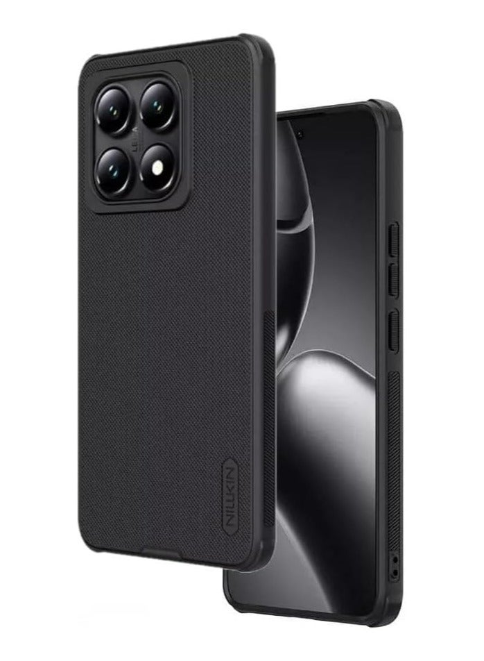 Xiaomi 14T Pro Case Cover Super Frosted Shield Pro Matte All-Round Protection Anti-scratch Slim Luxury PC Hard Protection Back Cover for Xiaomi 14T Pro 5G 2024 Black - Image 1