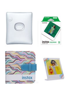 FUJIFILM Instax Square Link Smartphone Printer Photo Kit White  - Image 1