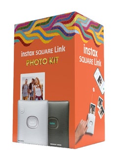 FUJIFILM Instax Square Link Smartphone Printer Photo Kit White  - Image 5