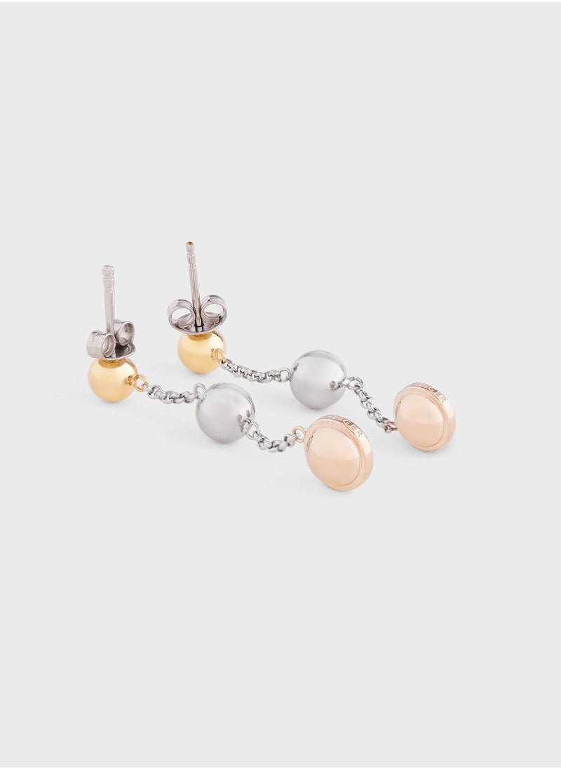 TOMMY HILFIGER - Triple Drop Earrings - Image 1