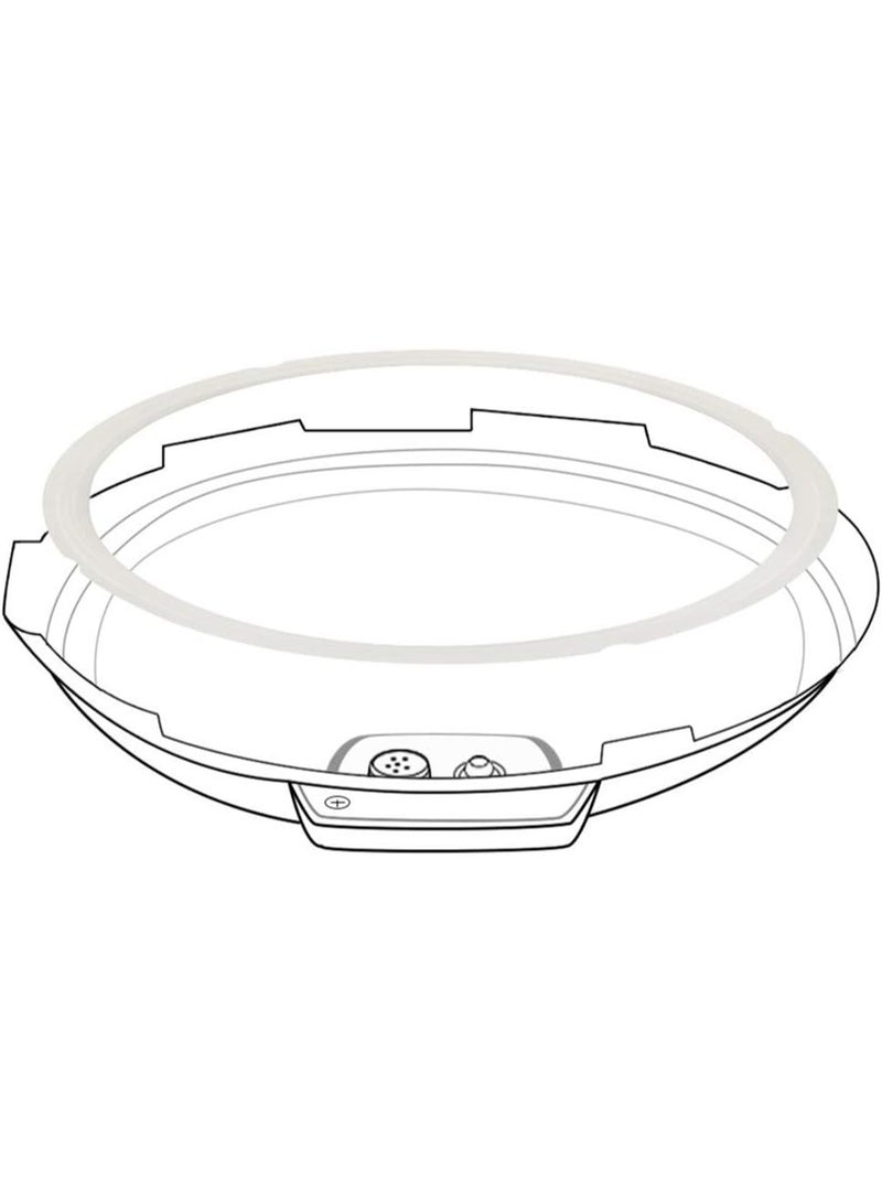 Original Sealing Ring for 10 Qt Power Pressure Cooker - Replacement Silicone Gasket Seal Rings for 10 Quart Power Cooker XL, PPC790, PPC773, and WAL4 Accessories Parts 2-Pack - Image 4