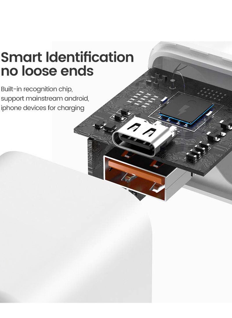Brave - 30W USB C Charger for iPhone 16/15 Series, Dual Port iPhone 16/15 Charger GaN Series PPS Compact Fast Wall Charger Block Set with 60W USB C-C Cable for iPhone 14/13/12/11 Series, Galaxy S24/S23/S22, Pixel 8 Pro, MacBook Air, iPad and Many More - Image 1