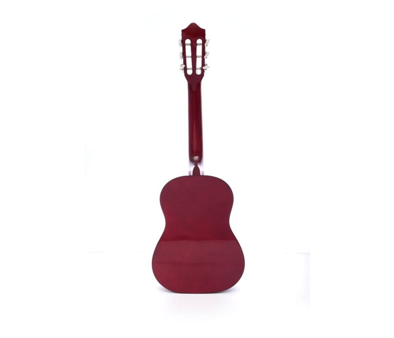 Carlos C34S-RDS Acoustic Guitar 1/2 Size - Shaded Red - Image 3