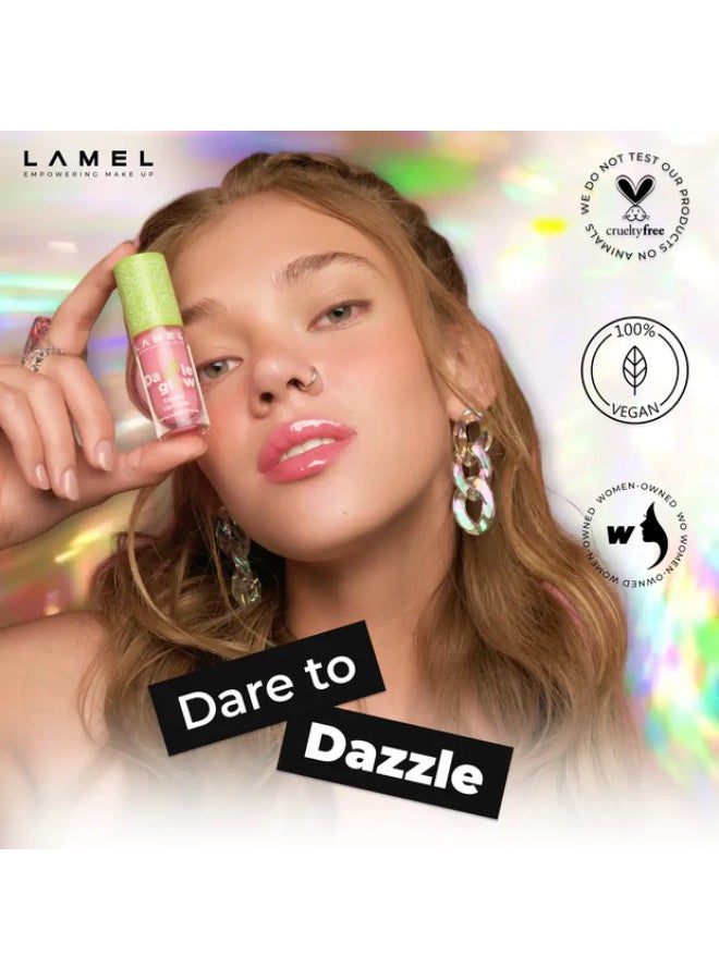 لاميل Dazzle Glow Lip Gloss №407 Provocative - Image 5