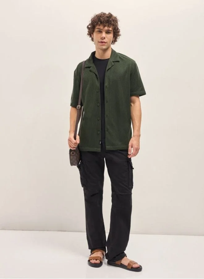 The Bear House  Men's Shirt for Casual and Formal Wear | Classic Button-Down Style for Office, Daily Use, Travel, Events & All-Season Outfits | Versatile & Stylish Wardrobe Essential for Every Occasion for Men | Best Price UAE