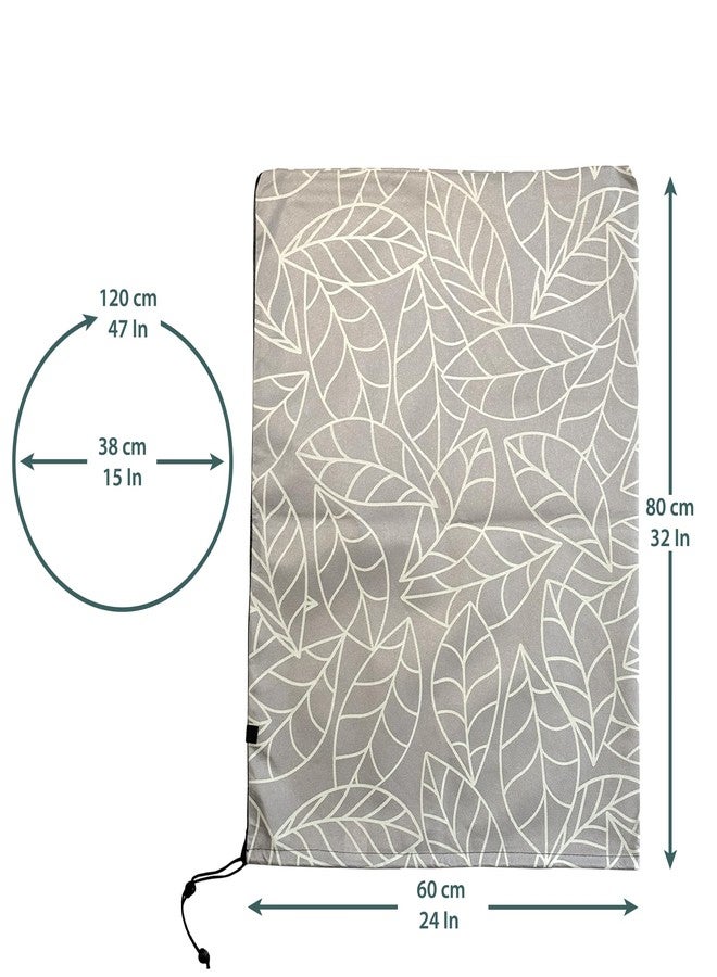 UB-STORE Plant Covers Freeze Protection 24"x32" in 4 Pack | Brown Winter Frost Blankets for Outdoor Plants | Reusable Garden Cover Bags with Zipper Drawstring | Cold Weather Shrub Protection Cloth - Image 3