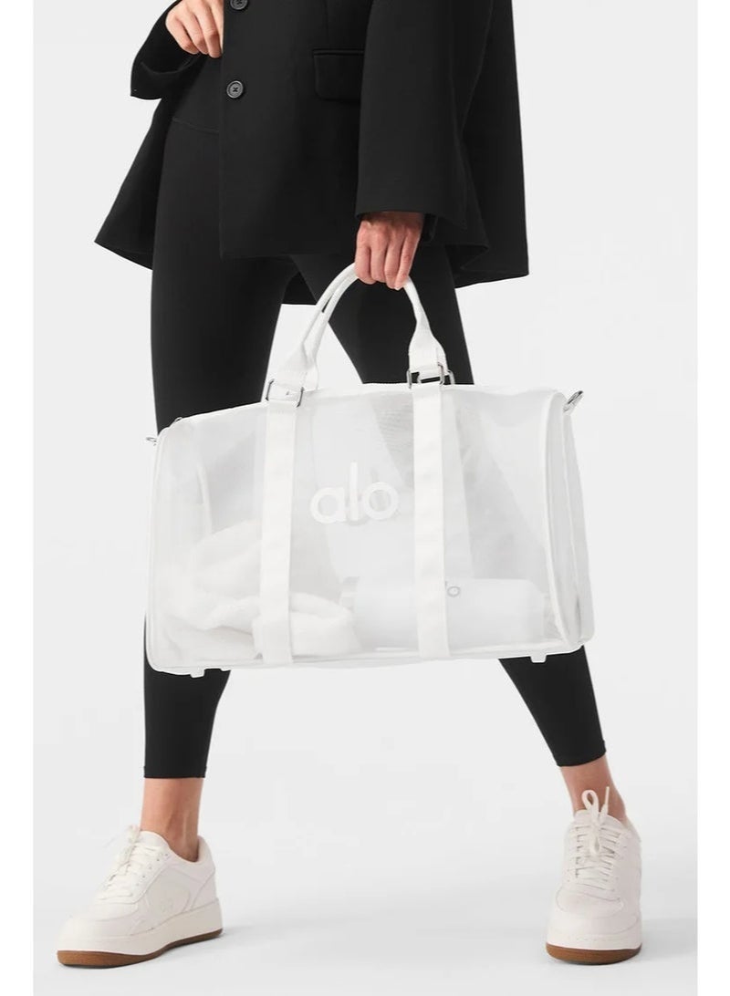 ALO Yoga transparent net bag luggage bag yoga gym bag sports women's bag outdoor gym bag travel crossbody bag - Image 5