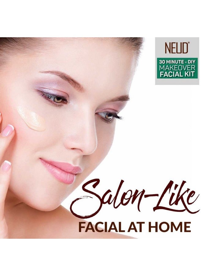 NEUD XPOSE YOURSELF Neud 6-Step Diy Makeover Facial Kit For Salon-Like Glow At Home (60 G, 2)  - Image 2