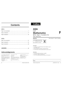 Collins AQA GCSE 9-1 Maths Foundation Practice Papers: Ideal for the 2025 and 2026 exams  - Image 5