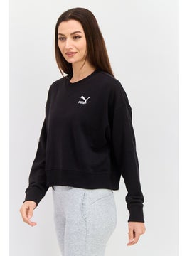 PUMA Women Sportswear Fit Training Sweatshirt, Black  - Image 2