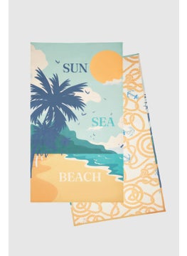 D'S DAMAT D'S Groom Orange Microfiber 85X150 Cm Beach Towel 0HCORTHVL01  - Image 1