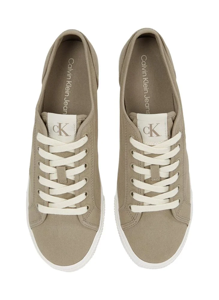 Calvin Klein Jeans ESSENTIAL VULCANISED CANVAS LOW TRAINERS
