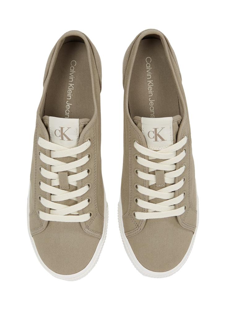 Calvin Klein Jeans ESSENTIAL VULCANISED CANVAS LOW TRAINERS  - Image 4