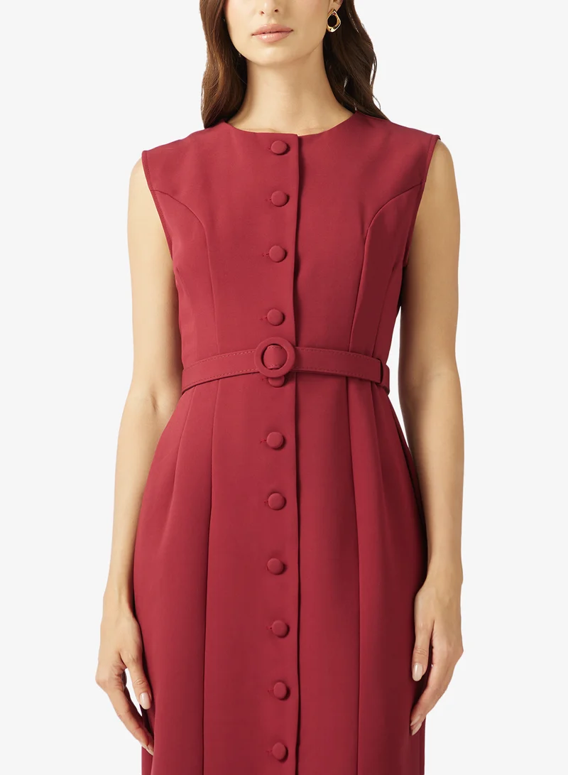 ايلا فستان قميص بأزرار