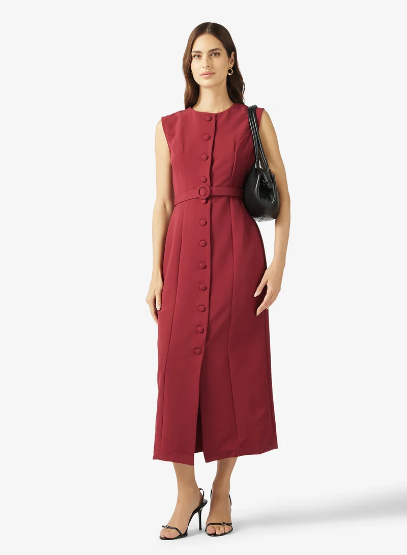 ايلا فستان قميص بأزرار