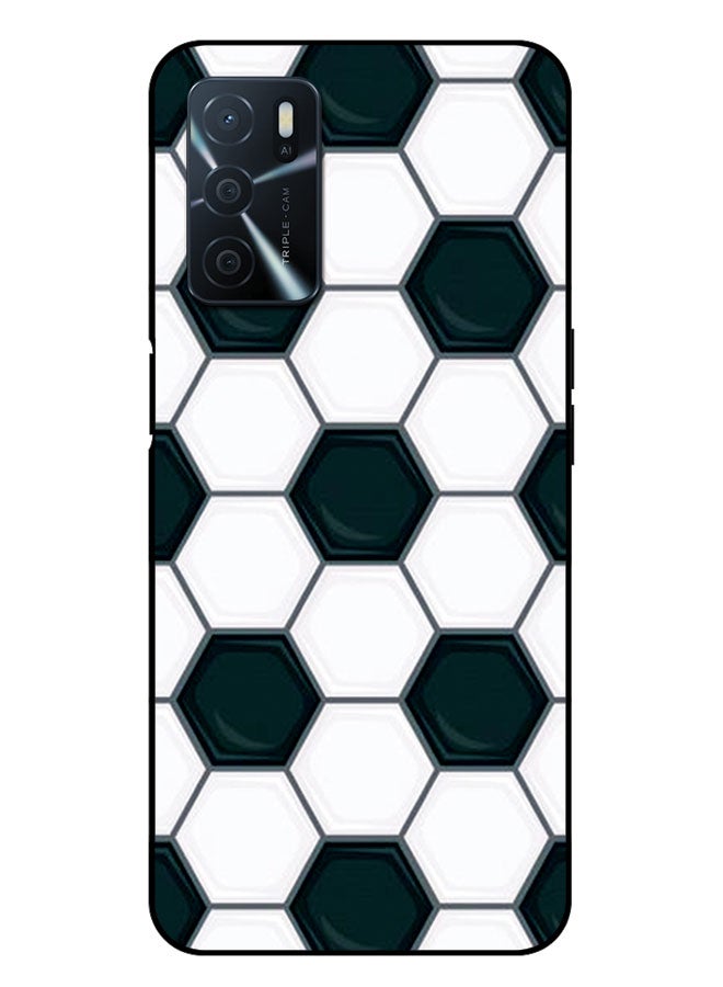 EYE CATCH Printed Protective Case Cover For Oppo A16 -  Soccer Pattern - Image 1