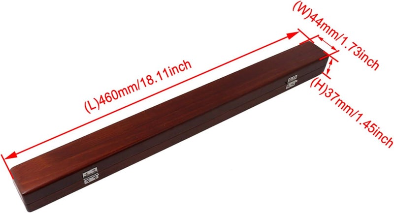 Homeswitch Red Wood Conductor Baton Case Handmade Musical Parts - Image 5