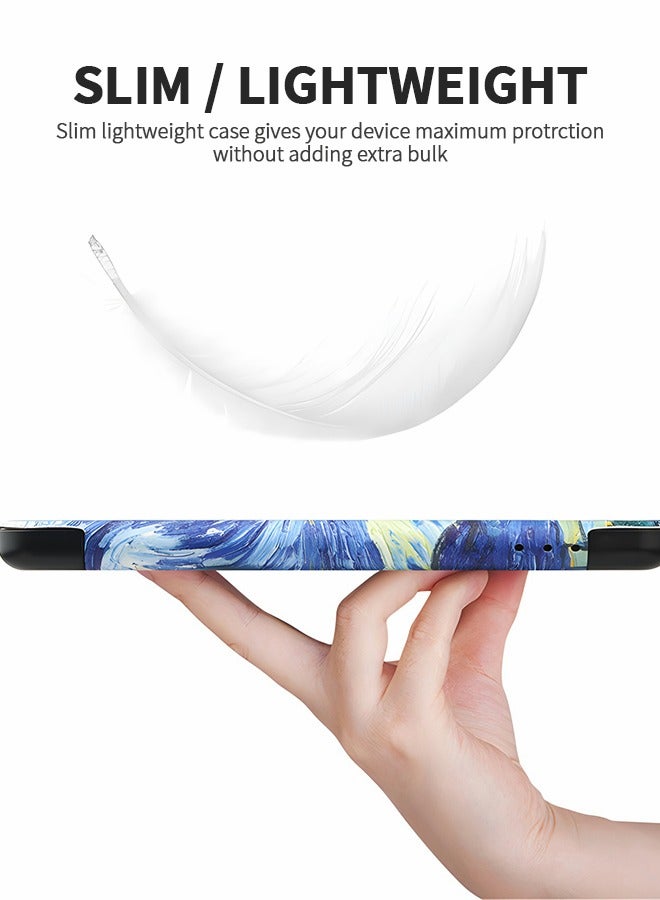 GROIC For iPad 10th Generation 10.9'' 2022  Case,Magnetic Cover with Auto Sleep/Wake Multi-Angle Stand,Lightweight PU Leather Hard Back Shockproof Shell with Wireless Charge Pen Slot - Image 3