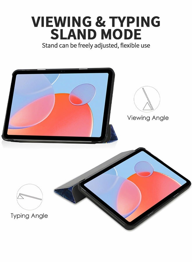 GROIC For iPad 10th Generation 10.9'' 2022  Case,Magnetic Cover with Auto Sleep/Wake Multi-Angle Stand,Lightweight PU Leather Hard Back Shockproof Shell with Wireless Charge Pen Slot - Image 4