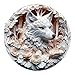 Purdicra Wooden Jigsaw Puzzles Wolf Wooden Puzzles for Adults with Unique Shape Adult Jigsaw Puzzle Birthday Gifts for Adults 85x85 100pcs - Image 2