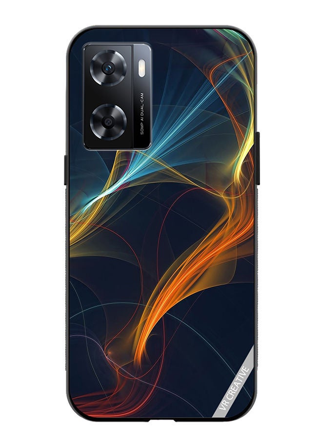 VR CREATIVE Protective Case Cover For OnePlus Nord N20 SE Abstract Design Multicolour - Image 1