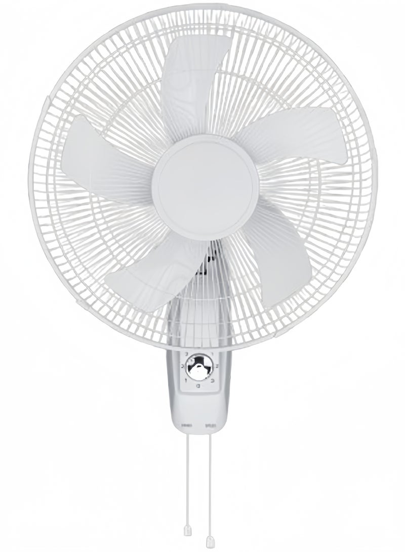 GGEROU Oscillating Wall Mount Fan,16 Inch 4000 CFM Industrial Wall Fan with 3 Speeds, Adjustable 45° Tilt and 70° Oscillation，Ideal for Home, Bedroom, Gym & Office, White  - Image 1