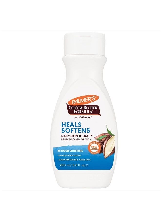 PALMER'S Cocoa Butter Formula Daily Skin Therapy Cocoa Butter Body Lotion for Dry Skin, Hand & Body Moisturizer, Flip Cap Bottle, 8.5 Oz (Pack of 1)  - Image 1