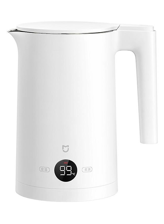 Xiaomi MIJIA Constant Temperature Electric Kettle P1 Quiet Edition Temperature Display 1800W High Power 304 Stainless Teapots 1.5 L 1800 W MJJYSH02YM White - Image 1