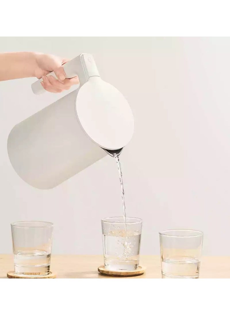Xiaomi MIJIA Constant Temperature Electric Kettle P1 Quiet Edition Temperature Display 1800W High Power 304 Stainless Teapots 1.5 L 1800 W MJJYSH02YM White - Image 3