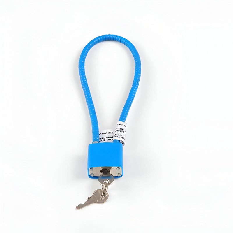 Luggage Lock - Secure Multi-Color Cable Lock with Combination and Key Options, Designed for Travelers to Protect Suitcases, Backpacks, and Personal Items During Transit (piece-1) - Image 1