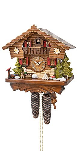 ISDD Cuckoo Clock Black Forest House KA 892 EX - Image 1