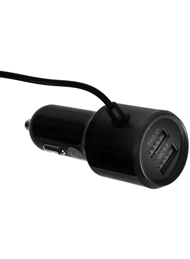L'avvento Ft807 3-In-1 Bluetooth Car Charger, Black - Image 2