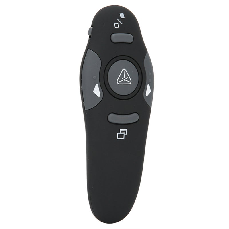 القلم الإلكتروني للتحكم بالعروض التقديمية اللاسلكي USB2.0 2.4G - تصميم منحني فريد - قبضة مريحة تناسب أنظمة ويندوز، iOS، لينكس - Image 1