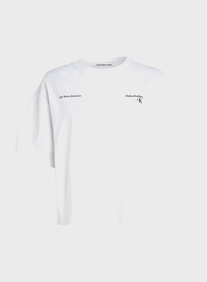 Calvin Klein Jeans Crew Neck Logo T-Shirt