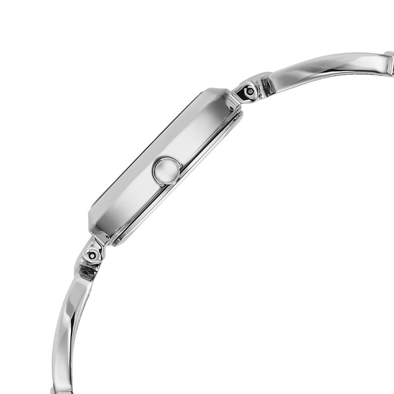 Titan Raga Silver Dial Metal Strap Analog Watch for Women - Silver Bracelet (2725SM01) - Image 4