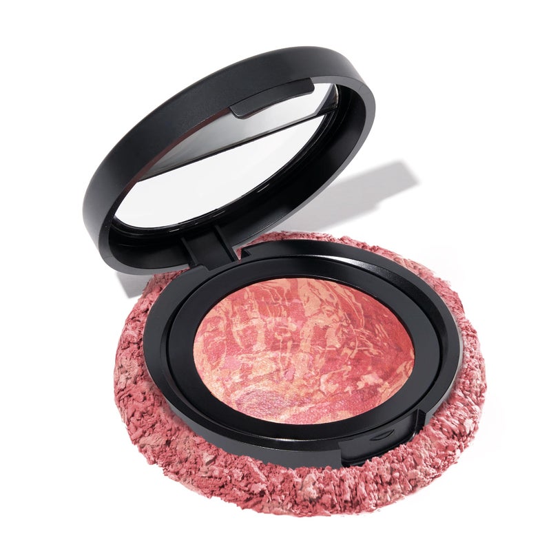 LAURA GELLER NEW YORK Baked Blush-n-Brighten Marbleized Blush for Cheeks - Summer Orchid - Natural Finish - Buildable Color - Image 1