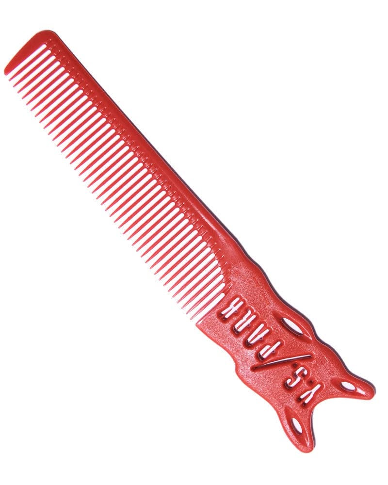 YS Park 209 Barber Comb  Red