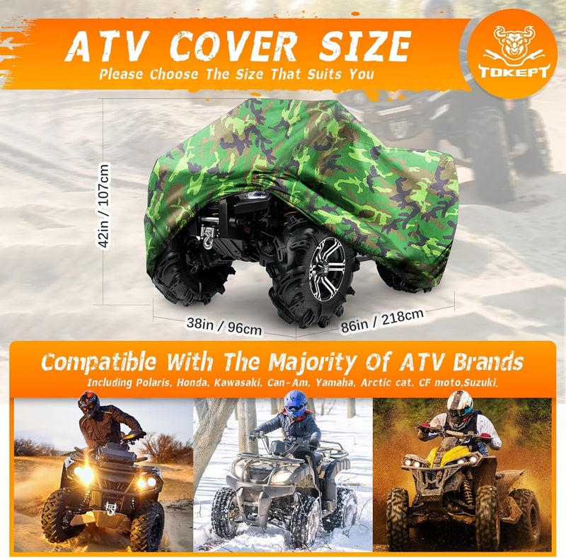 Tokept Camouflage ATV Waterproof Cover - Image 2
