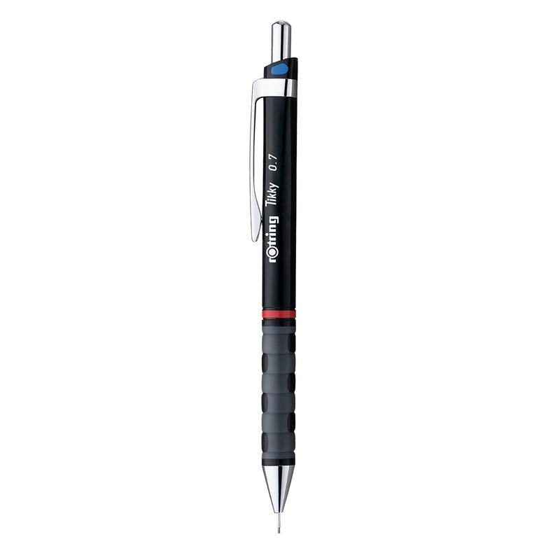 Rotring Rotring 1904814, Tikky Mechanical Pencil with Color Code 0,7 0mm, Black Body, 0.7mm Leads  - Image 2