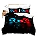 Erosebridal Erosebridal Boys Gamepad Comforter Cover Twin Size,Play Gamer Bedding Set Kids Young Man Video Games Duvet Cover for  - Image 2