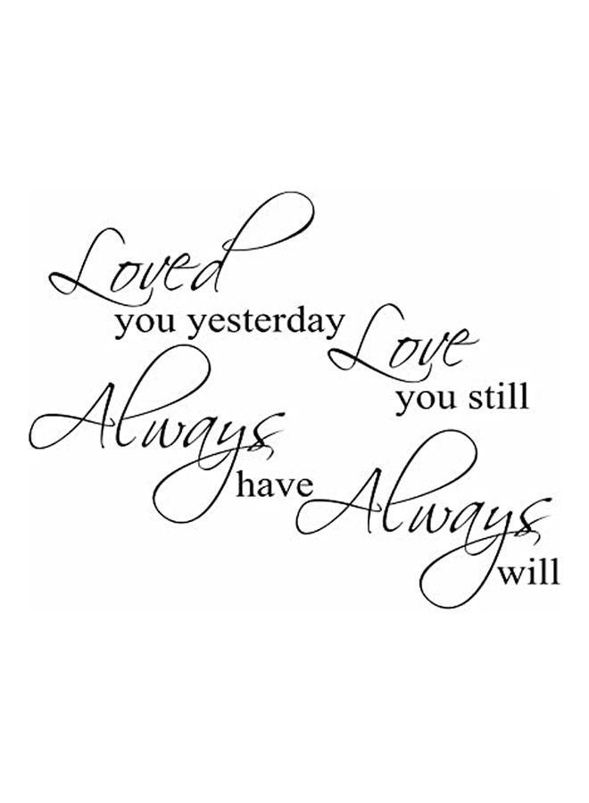 NIBEMINENT Vinyl Decorative Decoration Wall Sticker Black 46X36cm