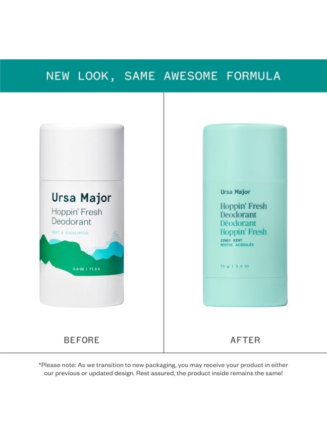 Ursa Major Hoppin' Fresh Deodorant | Natural, Aluminum-Free, Non-toxic, Cruelty-Free | Formulated for Men and Women | 2.6 ounce - Image 3