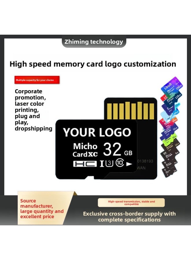 Factory Direct Sales 16G Children's Camera Card 32G64G Driving Recorder/monitoring Card Large Capacity 128GTF Card 